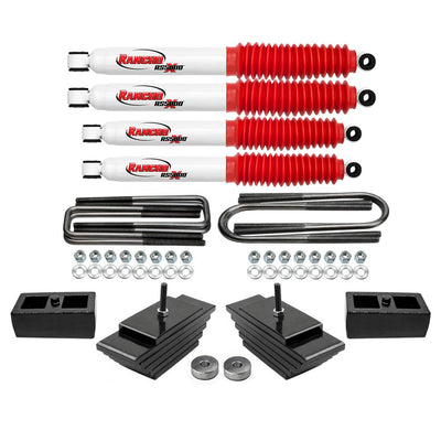 3"/2" Lift Leveling Kit w/ Rancho Shocks For 1999-2004 Ford F250 F350 4X4