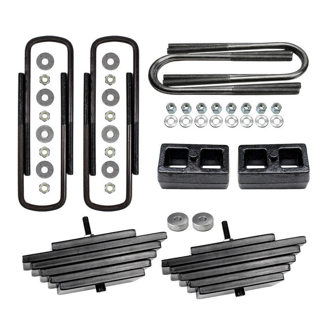 For 1999-2004 Ford F250 4X4 3.5" Front 2" Rear Leveling Lift Kit w/ Leaf Packs