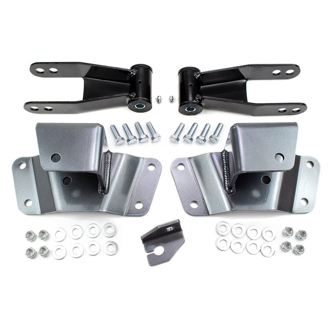 thumbnail image 2 of Rear Spring Shackle Lift Kit – 1.5" Or 2" Lift For 1988-1998 Chevy GMC C1500 C2500 2WD 2 of 2