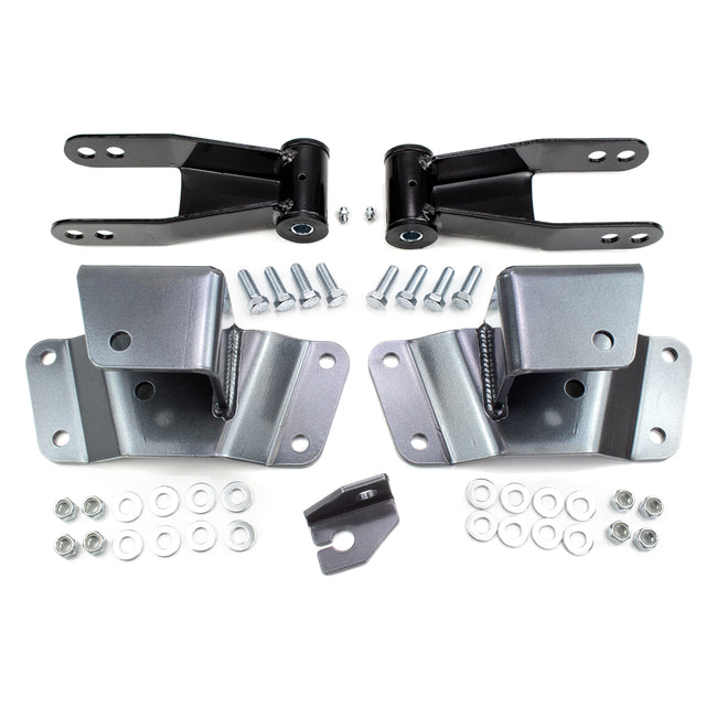 4" Rear Drop Lowering Kit For 1988-1998 GMC Sierra 1500 2WD Hangers and Shackles