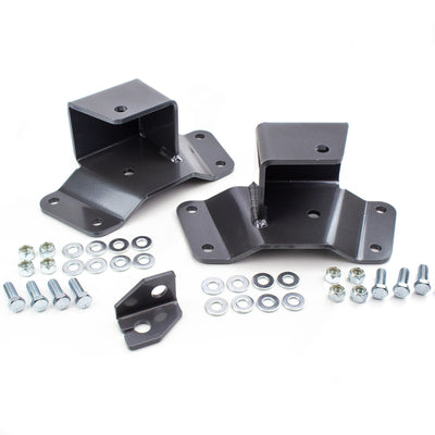 2"/4" Drop Lowering Kit w Spindles For 1992-1998 Chevy Silverado GMC Sierra 2WD