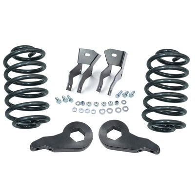 2"/4" Drop Lowering Kit w/ Torsion Keys For 2000-2006 GMC Yukon