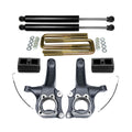 4"/2" Leveling Lift Kit For 2015-2022 GMC Canyon 2WD with Rear Shocks