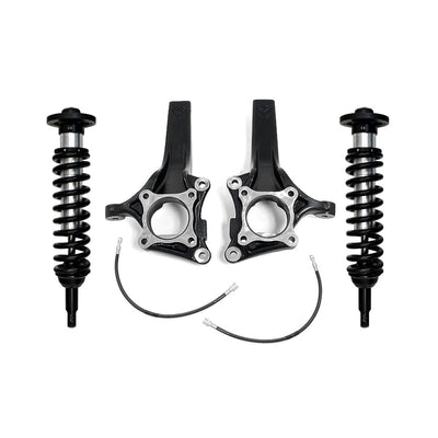 7" Front Lift Spindle Kit w/ ICON Coilovers For 2014 Ford F150 2WD