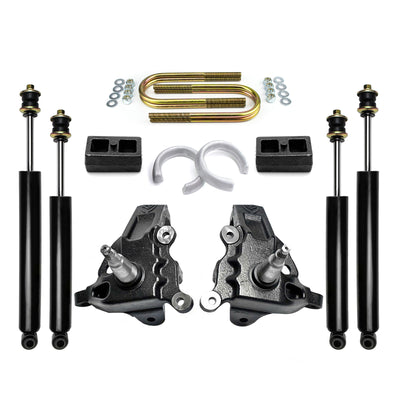 5.5"/2" Leveling Lift Kit For 1997-2004 Ford F150 2WD w/ Full Shocks