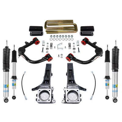 6.5"/4" Lift Leveling Kit For 2005-2015 Toyota Tacoma 2WD w/ Bilstein Shocks UCA