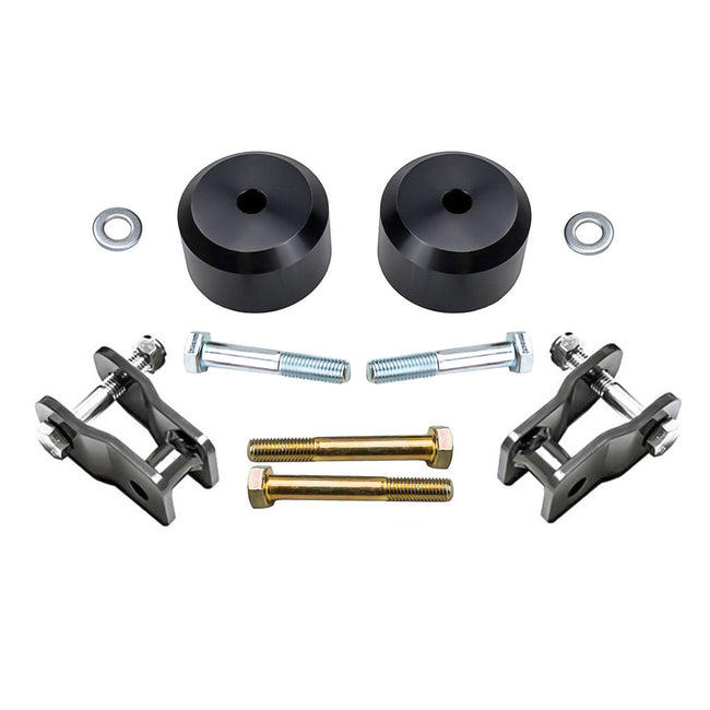 For 2005-2021 Ford F250 4X4 2" Front Lift Leveling Kit w/ Spacers Shock Ext