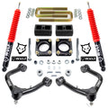 3" Front 2" Rear Lift Kit w/ Control Arms For 07-21 Toyota Tundra