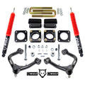3.5" Front 3" Rear Lift Kit For 07-21 Toyota Tundra 4X4 w/ WULF Shocks