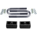 1.5" Rear Drop Lowering Blocks Kit with U-bolts For 1982-2004 Chevy S10