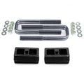 1.5" Rear Block Lift Kit w/ U-bolts For 2005-2022 Nissan Frontier 2WD 4X4