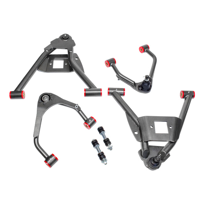 4" Front Drop Control Arm Lowering Kit For 2007-2014 Chevy Tahoe GMC Yukon 2WD