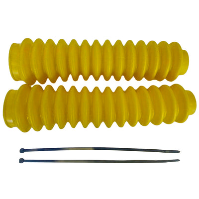 Shock Dust Boot Covers Set of 2 | Suspension Parts - Yellow - The Suspension Specialists