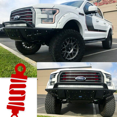 7"/4" MaxPro Leveling Lift Kit For 2015-2020 Ford F150 2WD w/ Rear Shocks