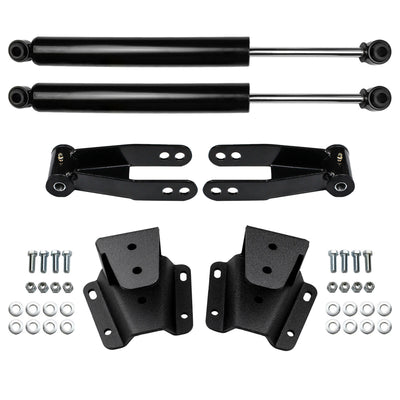 4" Rear Drop Lowering Kit w/ Hangers and Shocks Fits 1965-1972 Ford F100 2WD