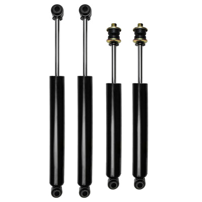 4" Full Drop Lowering Kit For 1982-2004 Chevy S10 4CYL 2WD w/ Shocks