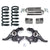 4" Full Drop Lowering Kit w/ Spindles For 1982-2004 Chevy S10 2WD 4CYL