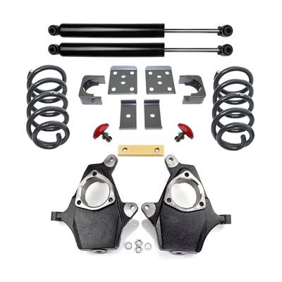 3"/5" Leveling Lowering Kit For 2007-2013 Chevy Silverado 1500 V8 w/ Shocks