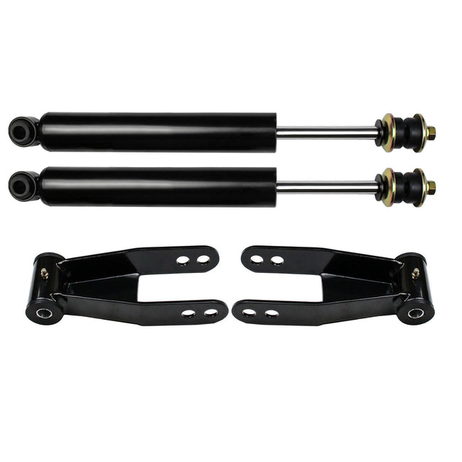 2" Rear Drop Lowering Kit For 2000-2006 Toyota Tundra Shackles with Rear Shocks