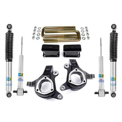 4.75" Leveling Lift Kit For 2007-2013 GMC Sierra 1500 2WD w/ Bilstein Shocks