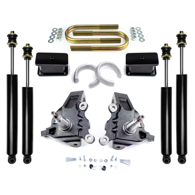 5.5" Front 3" Rear Leveling Lift Kit w/ Shock Set For 1997-2004 Ford F150 2WD