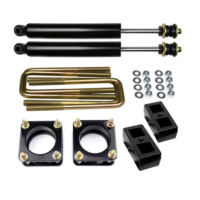 3" Front 2" Rear Leveling Lift Kit w/ Rear Shocks For 2007-2021 Toyota Tundra
