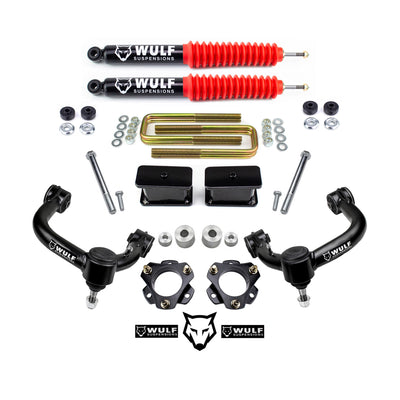 WULF 3" Full Lift Kit w/ Control Arms For 2005-2023 Toyota Tacoma 6LUG