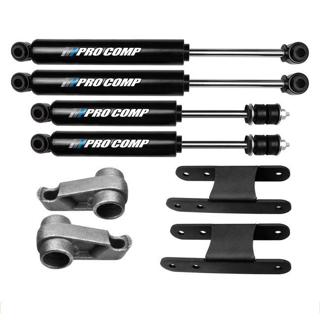 3" Full Lift Kit For 2004-2008 Chevy Colorado GMC Canyon w/ Pro Comp Shocks