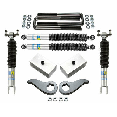 3"/2" Lift Kit For 2011-2019 Chevy Silverado Sierra 2500HD w/ Bilstein Shocks