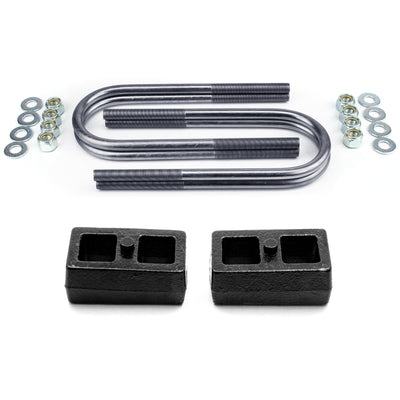 2.8"/2" Lift Kit Leaf Packs Blocks For 1999-2004 Ford F350 Super Duty 4X4