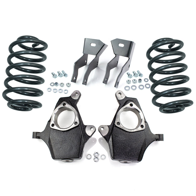 2"/4" MaxTrac Drop Lowering Kit w/ Spindles For 2000-2006 Chevy Tahoe GMC Yukon