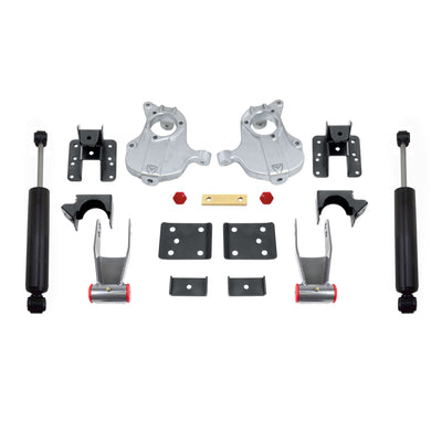 2" Front 4" Rear Drop Lowering Kit For 2014-2018 Chevy Silverado GMC Sierra 1500