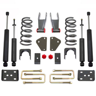 2"/4" Drop Lowering Kit with Shocks For 2002-2008 Dodge Ram V6 2WD