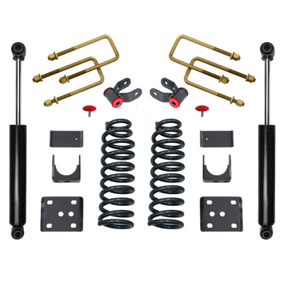 3"/5" Drop Lowering Kit with Rear Shocks For 2004-2008 Ford F150