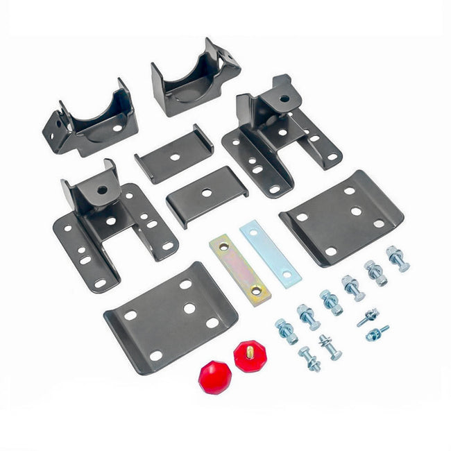 2"/4" Drop Lowering Spindle Kit For 2007-2013 Chevy Silverado GMC Sierra 1500
