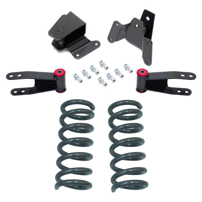 3"/4" Leveling Lowering Kit For 1997-2004 Ford F150 V6 2WD w/ Coil Springs
