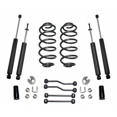 4" Full MaxTrac Off Road Lift Kit K889640 For 1997-2006 Jeep Wrangler TJ Shocks