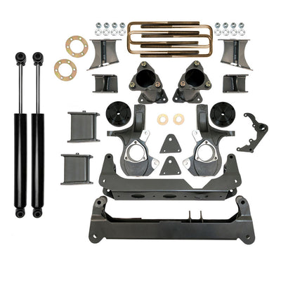 7" Front 5" Rear Lift Kit For 2014-2018 Chevy Silverado GMC Sierra 1500 4X4