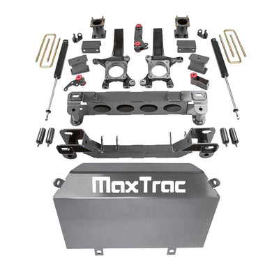 6" MaxTrac Leveling Lift Kit For 2007-2021 Toyota Tundra 4X4 w/ Shocks