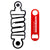 1-3" Drop Lowering Kit For 1992-1999 Chevy GMC Suburban 1500 Torsion Keys